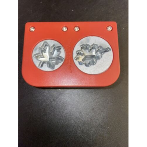 Creative Memories Mini Maple & Oak Leaf Paper Punch Crafting Scrapbooking - Picture 2 of 4